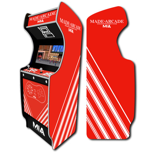 BORNE ARCADE | DEUX JOUEURS 799€ | MADE IN ARCADE RED