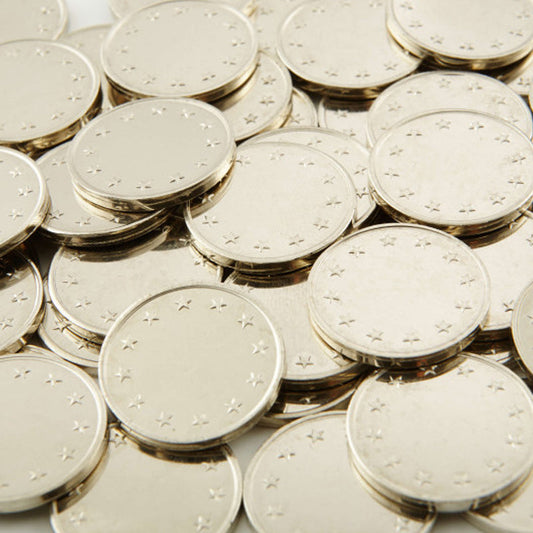 LOT DE COINS / JETONS / 1000 UNITES