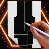 ADHESIF | RAILSHOOTER |  PERSONNALISATION INCLUSE