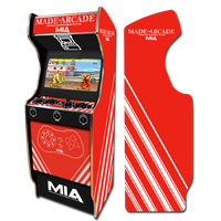 BORNE ARCADE | MADE IN ARCADE RED 32