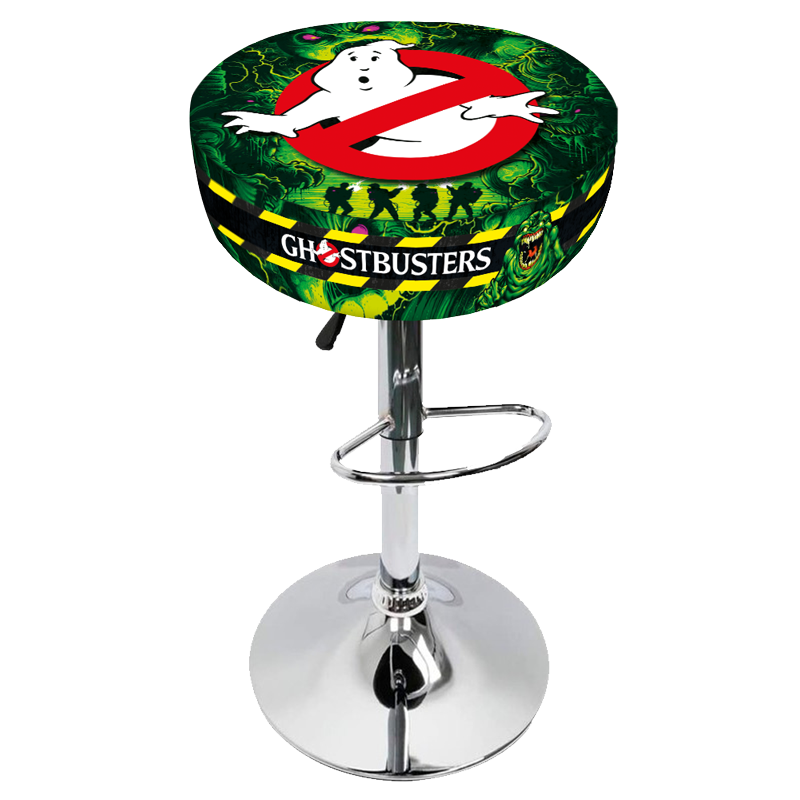 Le tabouret Ghostbusters par King Arcade est l’accessoire parfait pour compléter votre borne d’arcade dédiée à SOS Fantômes. Confortable et robuste, il arbore un design emblématique aux couleurs et au logo du célèbre film. Idéal pour une immersion totale dans vos parties rétro, ce tabouret allie style et praticité pour tous les fans de Ghostbusters et de retrogaming.
